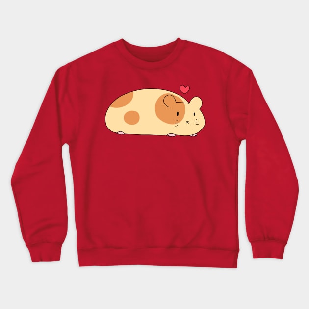 Long Hamster Love Crewneck Sweatshirt by saradaboru